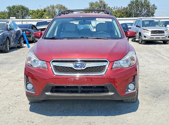 JF2GPAKC2G8212113 2016 SUBARU CROSSTREK Burgundy წინა ხედი