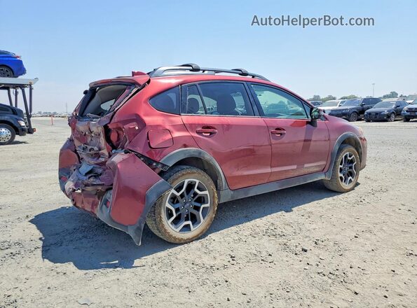 JF2GPAKC2G8212113 2016 SUBARU CROSSTREK Burgundy უკანა მარჯვენა