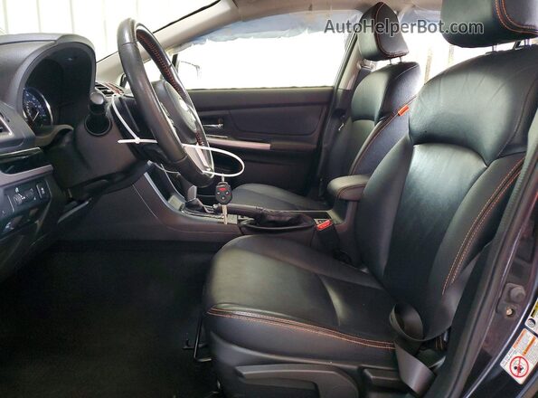 JF2GPAKC2GH304175 2016 SUBARU CROSSTREK Серый Вид салона спереди