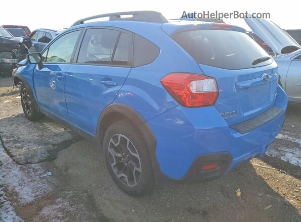 JF2GPAKC2GH341758 2016 SUBARU CROSSTREK Blue Tył lewy