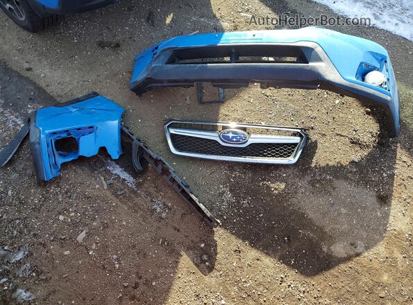 JF2GPAKC2GH341758 2016 SUBARU CROSSTREK Blue Widok komory silnika