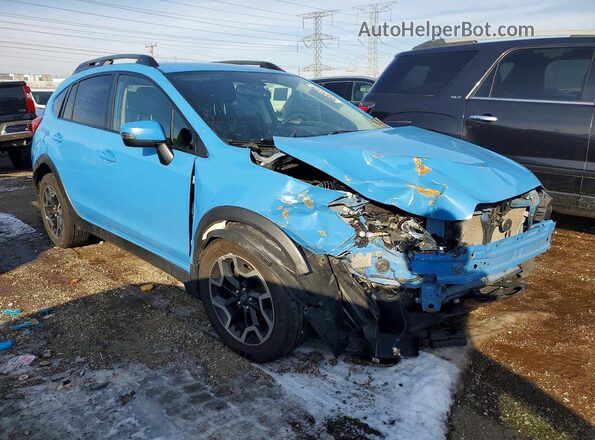 JF2GPAKC2GH341758 2016 SUBARU CROSSTREK Blue Przód prawy