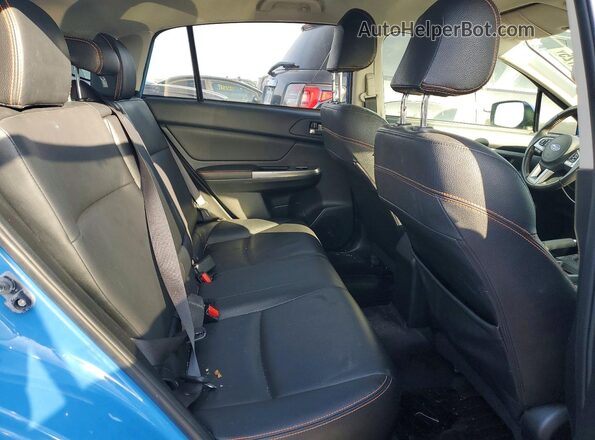 JF2GPAKC2GH341758 2016 SUBARU CROSSTREK Blue Widok tylnych siedzeń