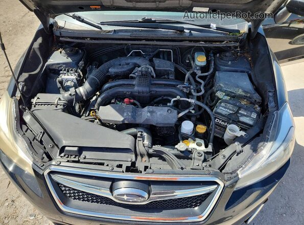 JF2GPAKC2HH230998 2017 SUBARU CROSSTREK Black Շարժիչի բաժամունքի տեսք