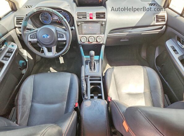 JF2GPAKC2HH230998 2017 SUBARU CROSSTREK Black Առջևի վահանակի տեսք