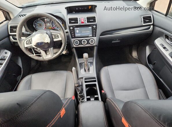 JF2GPAKC3GH248411 2016 SUBARU CROSSTREK Black Առջևի վահանակի տեսք
