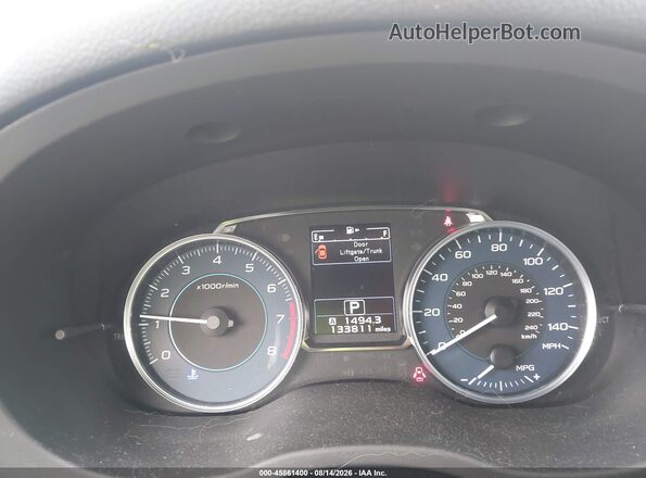 JF2GPAKC4H8216200 2017 SUBARU CROSSTREK Синий Вид задних сидений