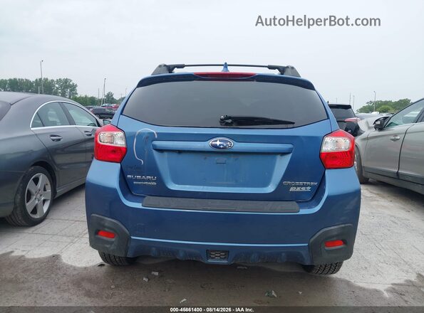 JF2GPAKC4H8216200 2017 SUBARU CROSSTREK Синий 