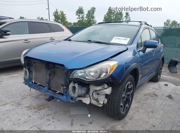 JF2GPAKC4H8216200 2017 SUBARU CROSSTREK Синий Вид спереди