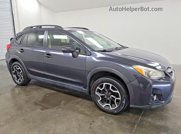 JF2GPAKC4H8234020 2017 SUBARU CROSSTREK Gray Delantero derecho
