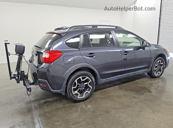 JF2GPAKC4H8234020 2017 SUBARU CROSSTREK Gray Trasero derecho