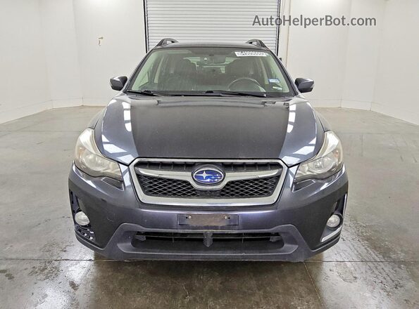 JF2GPAKC4H8234020 2017 SUBARU CROSSTREK Gray Vista frontal