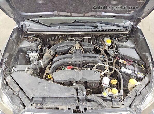 JF2GPAKC4H8234020 2017 SUBARU CROSSTREK Gray Vista del compartimento del motor