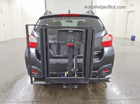 JF2GPAKC4H8234020 2017 SUBARU CROSSTREK Gray Vista trasera
