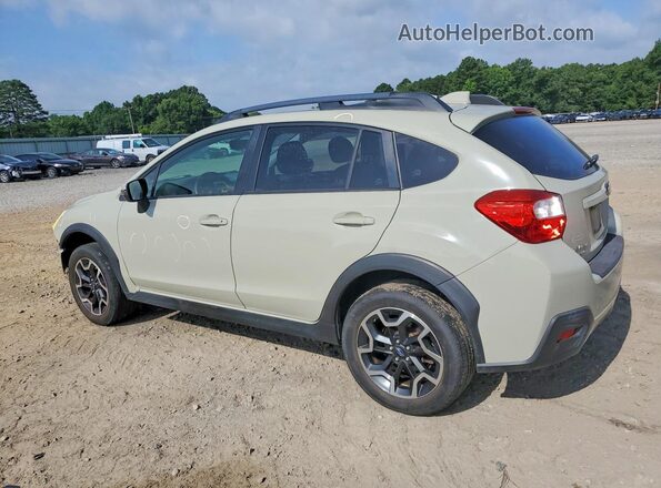 JF2GPAKC7HH226574 2017 SUBARU CROSSTREK Beige Trasero izquierdo