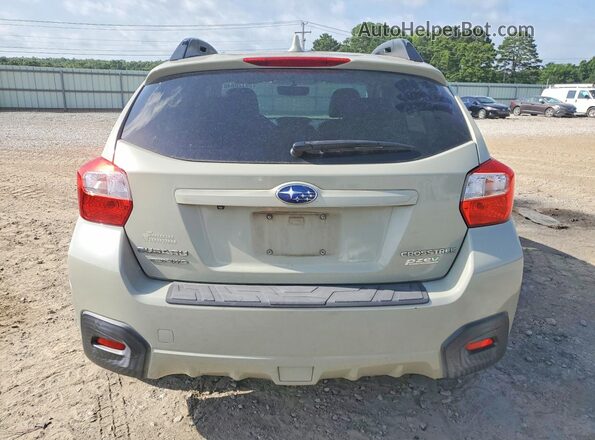 JF2GPAKC7HH226574 2017 SUBARU CROSSTREK Beige Vista trasera