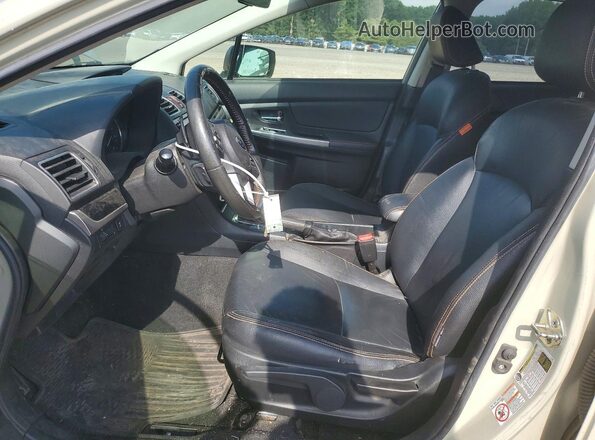 JF2GPAKC7HH226574 2017 SUBARU CROSSTREK Beige Vista interior delantera