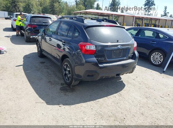 JF2GPAKC9GH341241 2016 SUBARU CROSSTREK Black უკანა მარცხენა