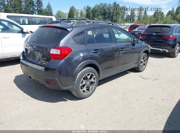 JF2GPAKC9GH341241 2016 SUBARU CROSSTREK Black უკანა მარჯვენა