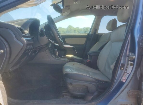 JF2GPAKCXG8217818 2016 SUBARU CROSSTREK Blue წინა სალონის ხედი