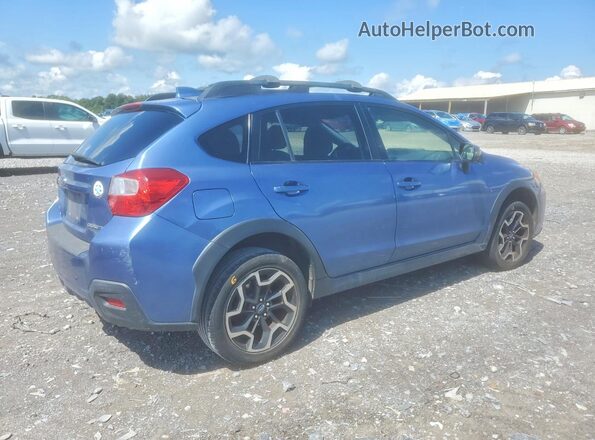 JF2GPAKCXG8217818 2016 SUBARU CROSSTREK Blue უკანა მარჯვენა
