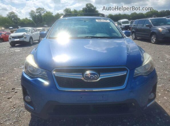 JF2GPAKCXG8217818 2016 SUBARU CROSSTREK Blue წინა ხედი