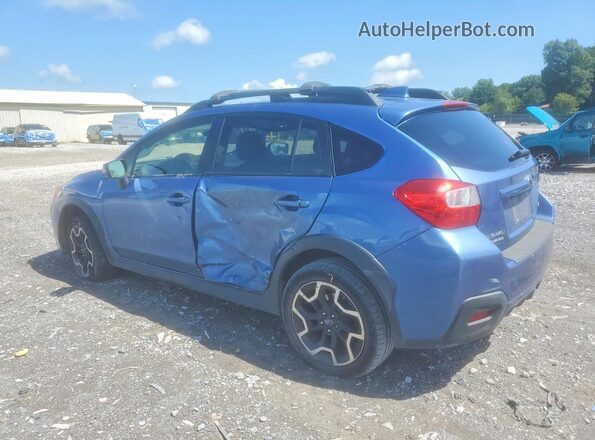 JF2GPAKCXG8217818 2016 SUBARU CROSSTREK Blue უკანა მარცხენა