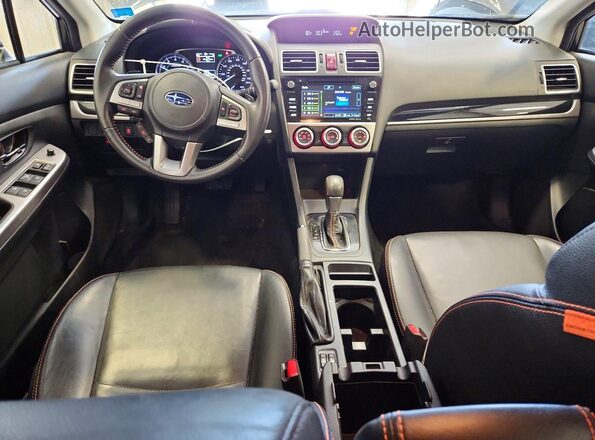 JF2GPAKCXHH209140 2017 SUBARU CROSSTREK Charcoal წინა პანელის ხედი