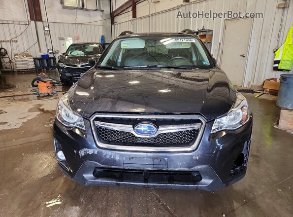JF2GPAKCXHH209140 2017 SUBARU CROSSTREK Charcoal წინა ხედი