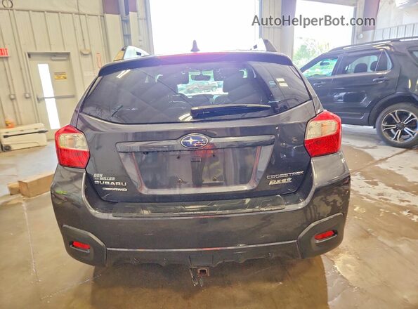 JF2GPAKCXHH209140 2017 SUBARU CROSSTREK Charcoal უკანა ხედი