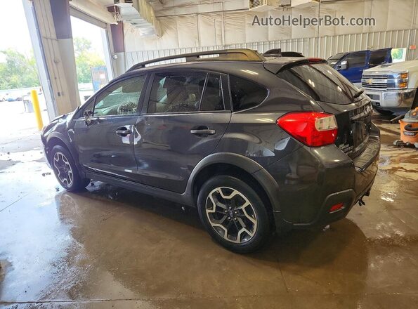 JF2GPAKCXHH209140 2017 SUBARU CROSSTREK Charcoal უკანა მარცხენა