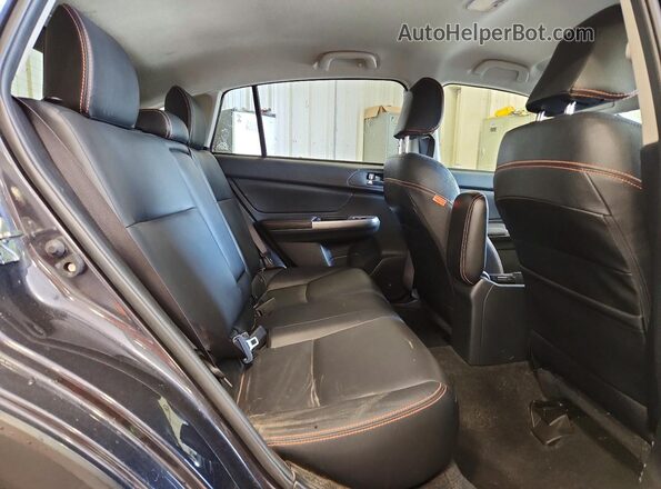 JF2GPAKCXHH209140 2017 SUBARU CROSSTREK Charcoal უკანა სალონის ხედი