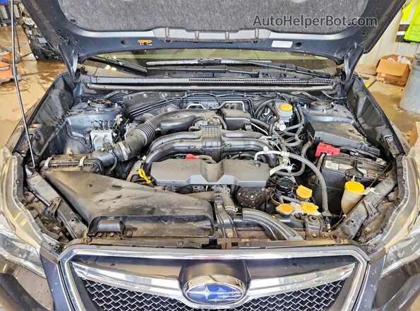 JF2GPAKCXHH209140 2017 SUBARU CROSSTREK Charcoal ძრავის განყოფილების ხედი