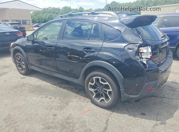 JF2GPALC0GH307283 2016 SUBARU CROSSTREK Черный Задняя левая четверть