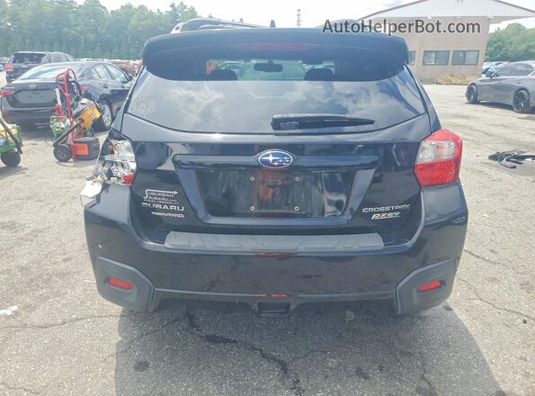 JF2GPALC0GH307283 2016 SUBARU CROSSTREK Черный Вид сзади