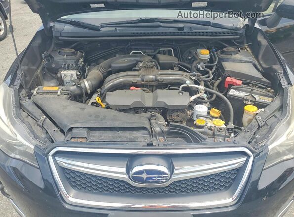 JF2GPALC0GH307283 2016 SUBARU CROSSTREK Черный Вид подкапотного пространства