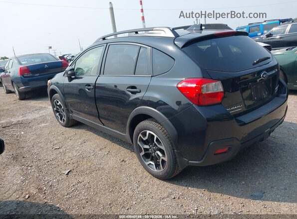 JF2GPALC1H8263926 2017 SUBARU CROSSTREK Black Հետևի ձախ