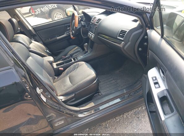 JF2GPALC1H8263926 2017 SUBARU CROSSTREK Black Սալոնի դիմացի տեսք