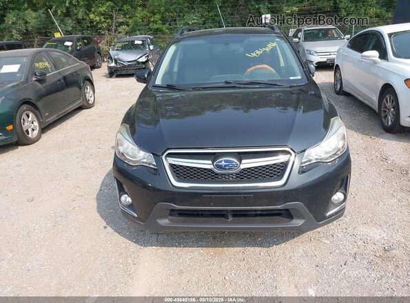 JF2GPALC1H8263926 2017 SUBARU CROSSTREK Black Դիմացի տեսք