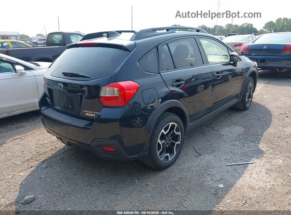 JF2GPALC1H8263926 2017 SUBARU CROSSTREK Black Հետևի աջ