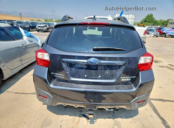 JF2GPALC2G8283228 2016 SUBARU CROSSTREK Gray Հետևի տեսք