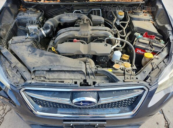 JF2GPALC2G8283228 2016 SUBARU CROSSTREK Gray Շարժիչի բաժամունքի տեսք