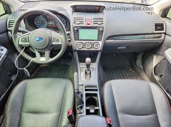 JF2GPALC2G8283228 2016 SUBARU CROSSTREK Gray Առջևի վահանակի տեսք