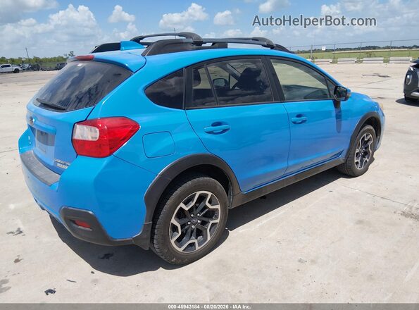 JF2GPALC2G8347946 2016 SUBARU CROSSTREK Blue Задня права чверть