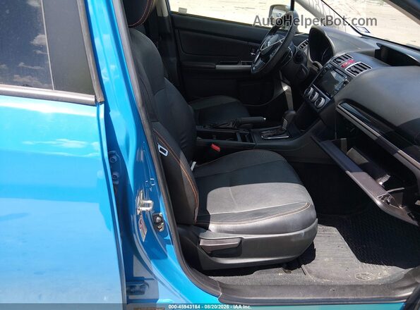 JF2GPALC2G8347946 2016 SUBARU CROSSTREK Blue Вид салону спереду