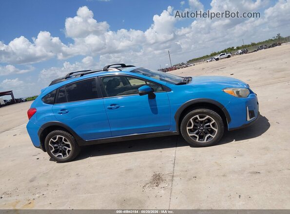 JF2GPALC2G8347946 2016 SUBARU CROSSTREK Blue Вид задньої частини салону