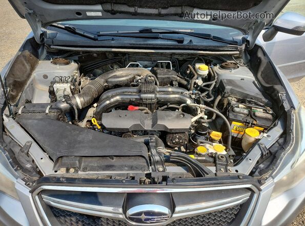 JF2GPALC6G8200092 2016 SUBARU CROSSTREK Серый Вид задней части салона