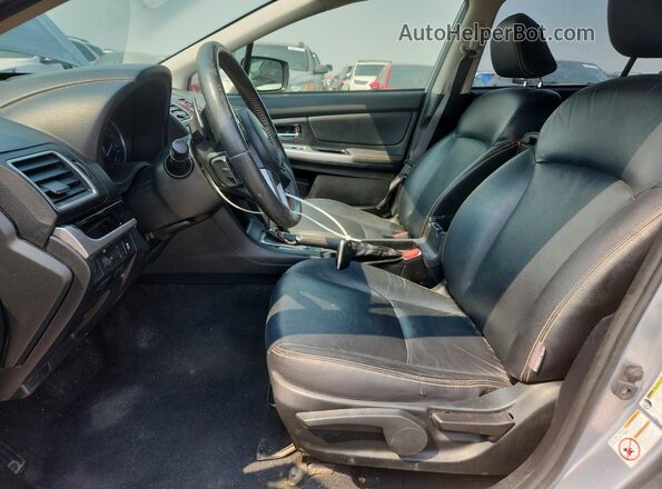 JF2GPALC6G8200092 2016 SUBARU CROSSTREK Серый Вид салона спереди