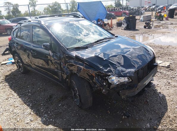 JF2GPALC6H8243123 2017 SUBARU CROSSTREK Black Vista frontal