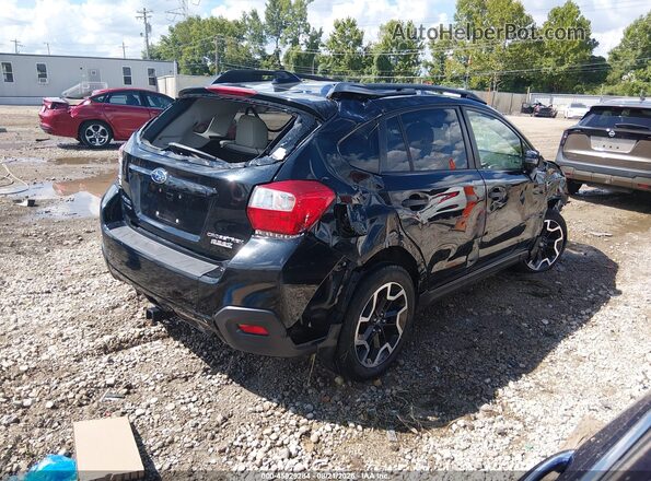 JF2GPALC6H8243123 2017 SUBARU CROSSTREK Black Trasero derecho